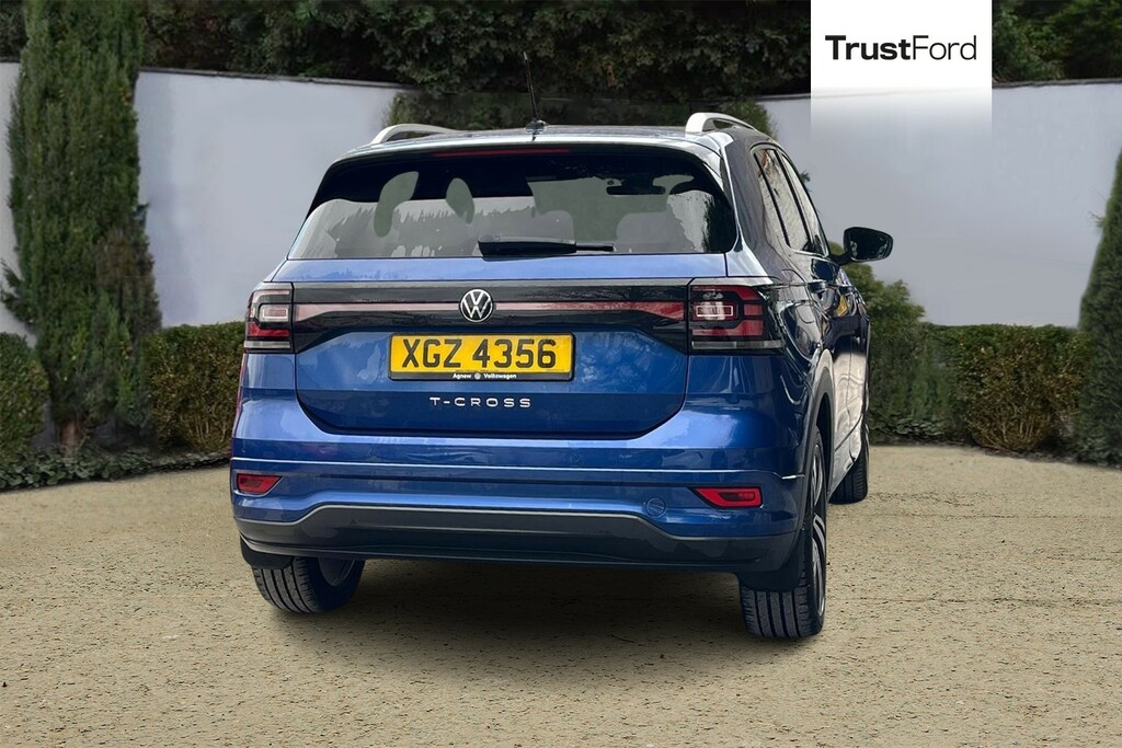 Volkswagen T-Cross 1.0 Tsi 110 R-line 5Dr- Parking Sensors XGZ4356 Blue #4