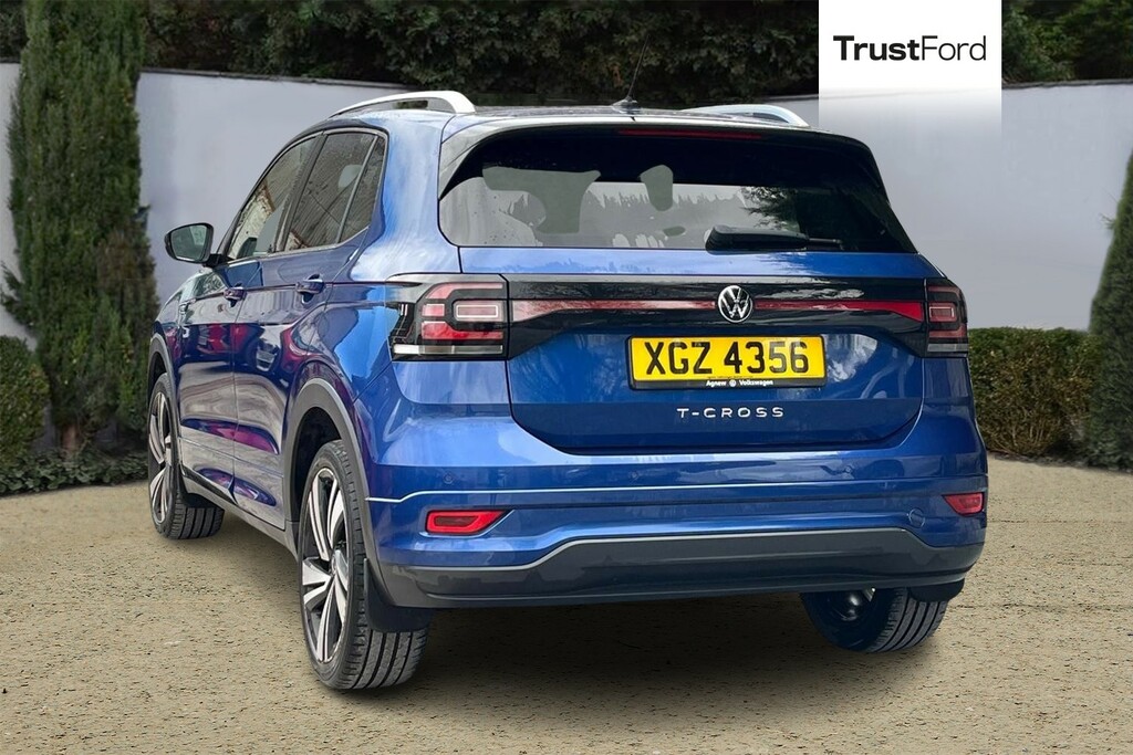 Volkswagen T-Cross 1.0 Tsi 110 R-line 5Dr- Parking Sensors XGZ4356 Blue #2
