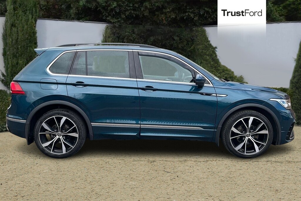Volkswagen Tiguan 2.0 Tdi 4Motion R-line Dsg- Apple Car Play BYZ6210 Blue #3