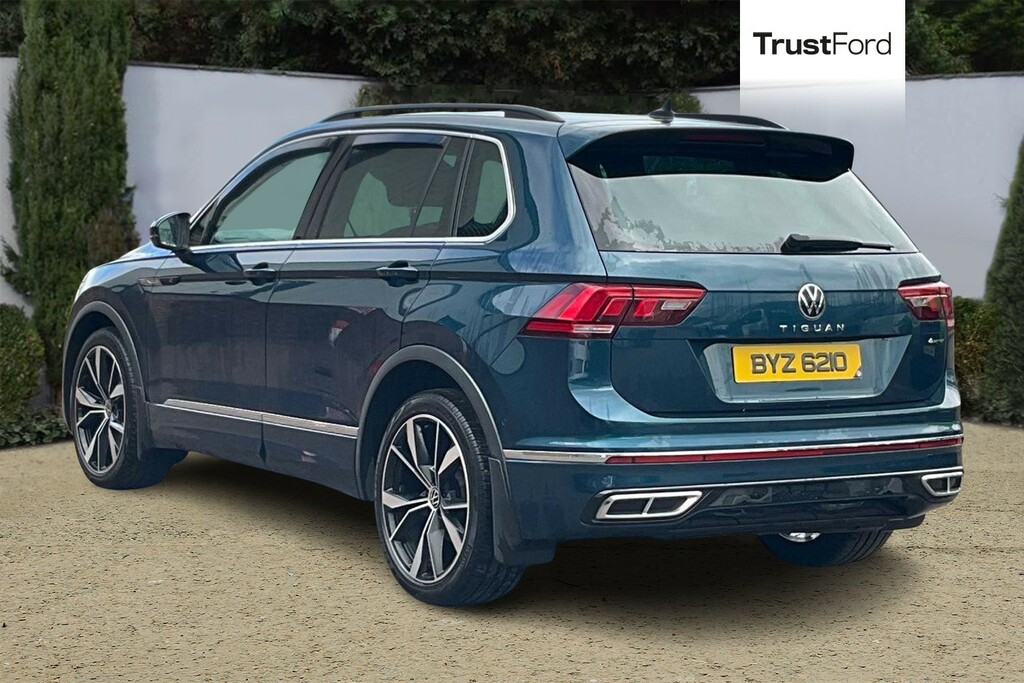 Volkswagen Tiguan 2.0 Tdi 4Motion R-line Dsg- Apple Car Play BYZ6210 Blue #2