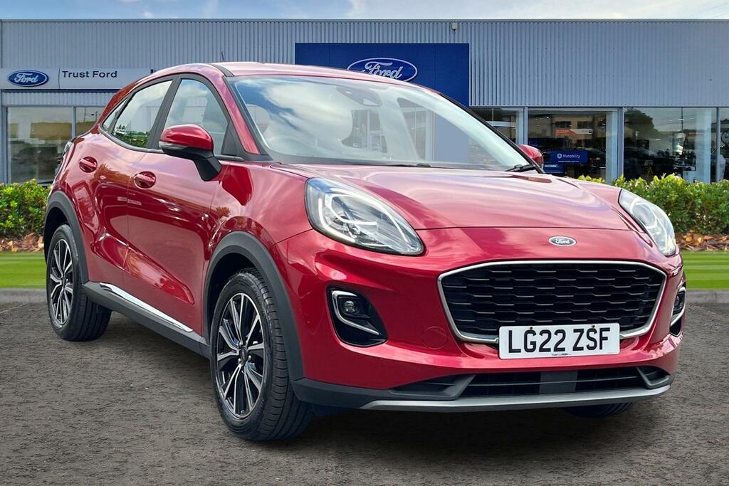 Ford Puma 1.0L Ecoboost 125Ps Hybrid Mhev Titanium Manua Red