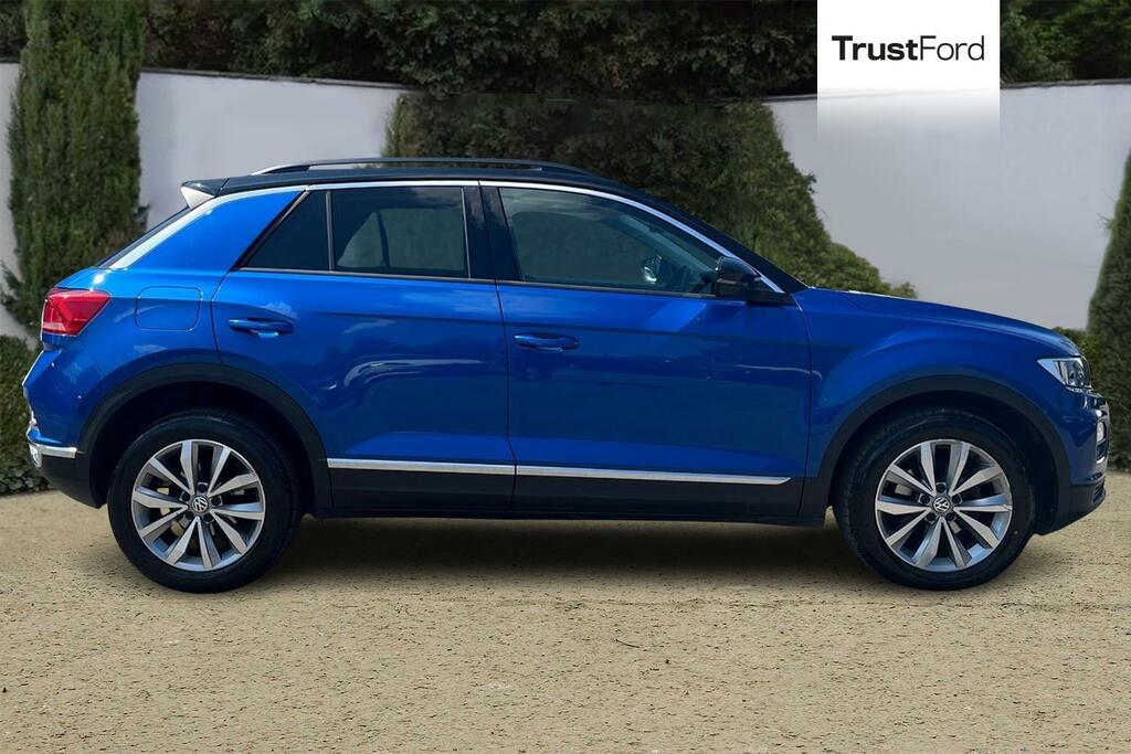 Volkswagen T-Roc 1.5 Tsi Evo Design LD69VXW Blue #3