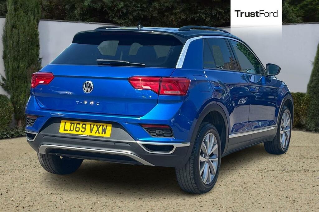 Volkswagen T-Roc 1.5 Tsi Evo Design LD69VXW Blue #4