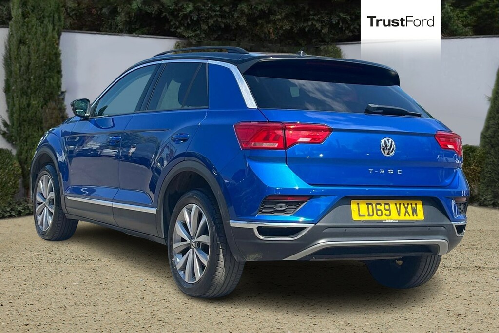 Volkswagen T-Roc 1.5 Tsi Evo Design LD69VXW Blue #2