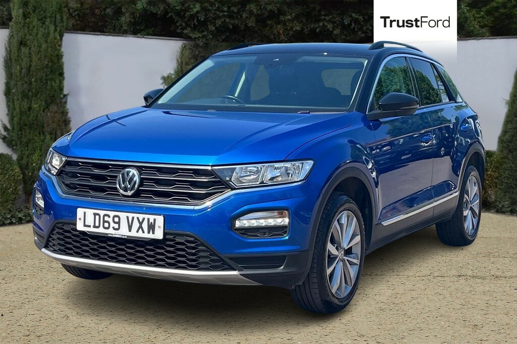 Volkswagen T-Roc 1.5 Tsi Evo Design LD69VXW Blue #5