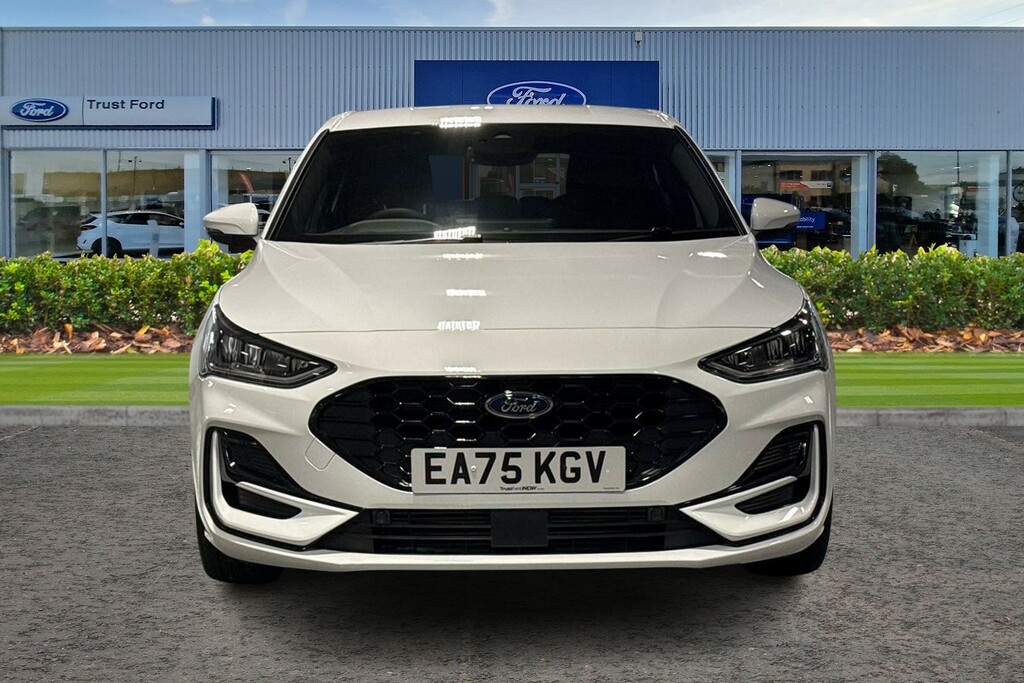 Ford Focus 1.0T Ecoboost Mhev St-line Hatchback Hy EA75KGV White #6