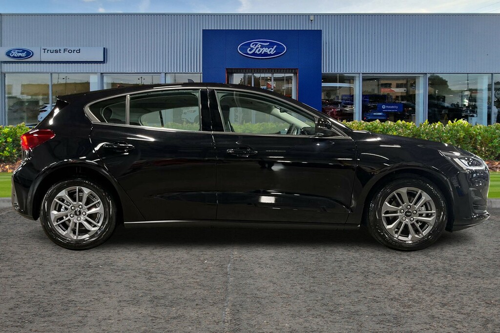 Ford Focus 1.0T Ecoboost Mhev Titanium Hatchback H EA75KGK Black #3