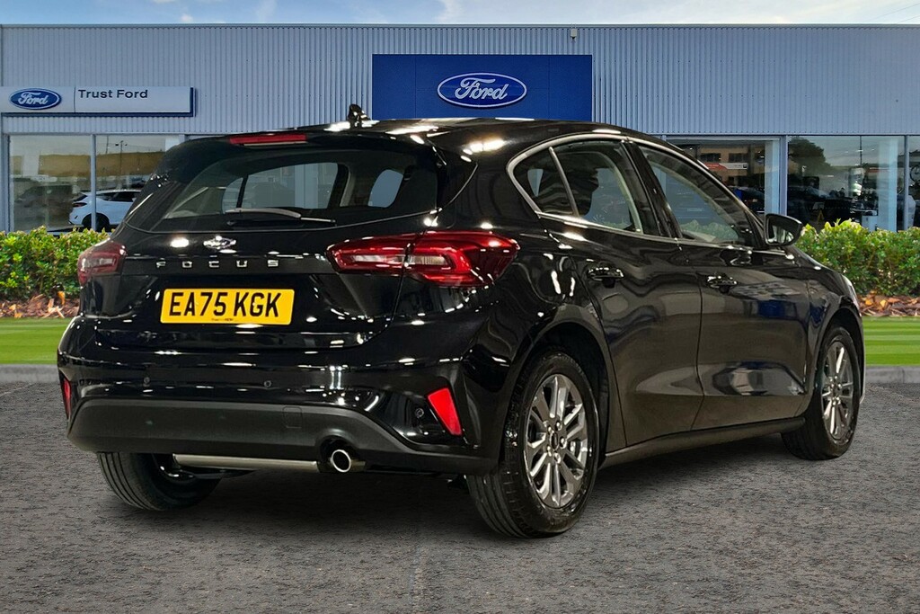 Ford Focus 1.0T Ecoboost Mhev Titanium Hatchback H EA75KGK Black #4