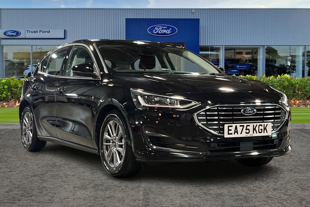 Ford Focus 1.0T Ecoboost Mhev Titanium Hatchback H Black