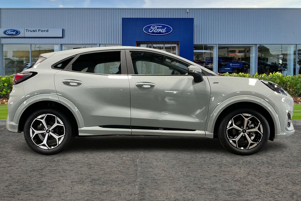 Ford Puma 1.0T Ecoboost Mhev St-line Suv Hybrid M EA75KGN Grey #3
