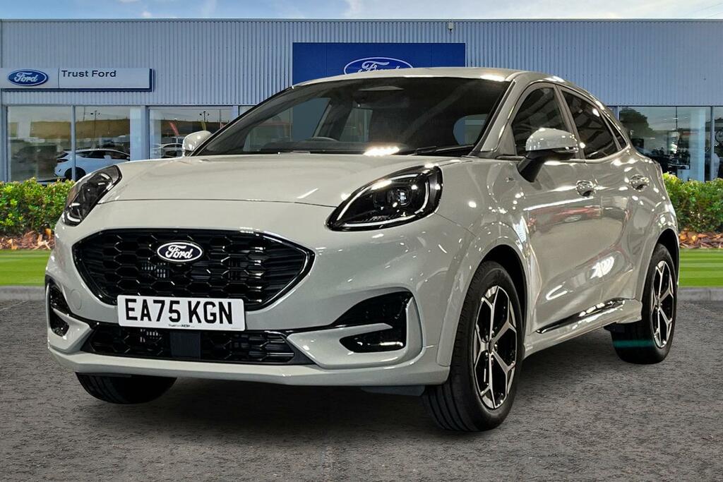 Ford Puma 1.0T Ecoboost Mhev St-line Suv Hybrid M EA75KGN Grey #5