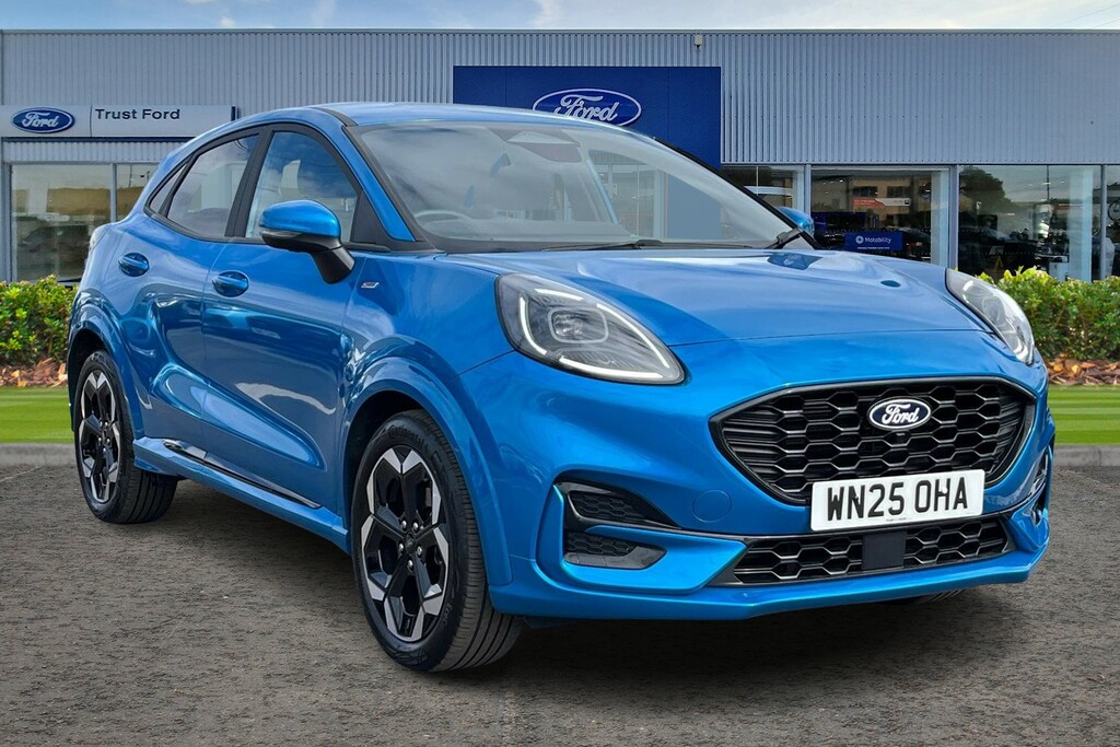 Ford Puma 1.0T Ecoboost Mhev St-line X Suv Hybrid Blue