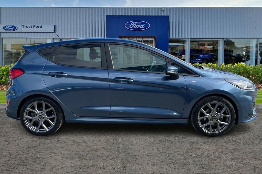 Ford Fiesta 1.0 Ecoboost St-line VRZ2788 Blue #3