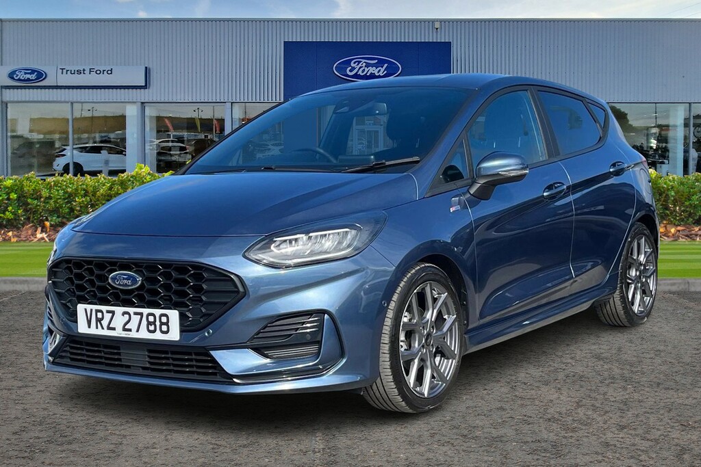 Ford Fiesta 1.0 Ecoboost St-line VRZ2788 Blue #5