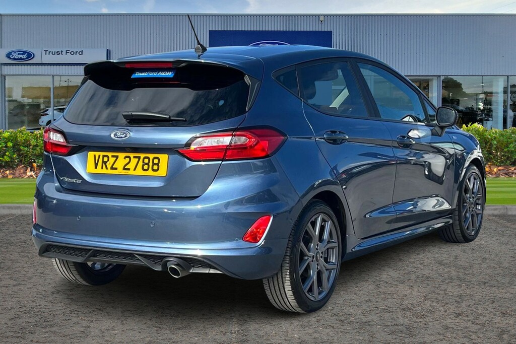 Ford Fiesta 1.0 Ecoboost St-line VRZ2788 Blue #4