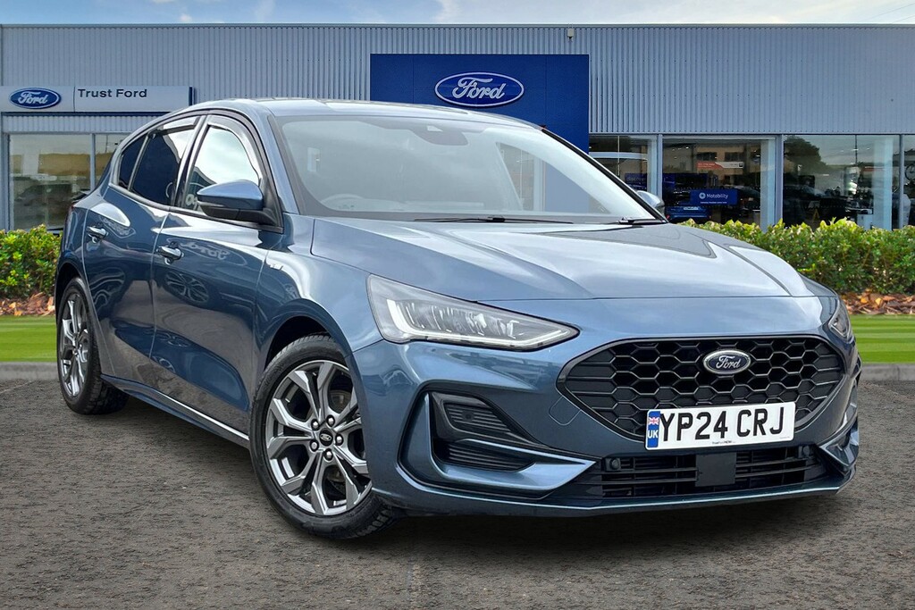 Ford Focus 1.0T Ecoboost Mhev St-line Hatchback Hy Blue