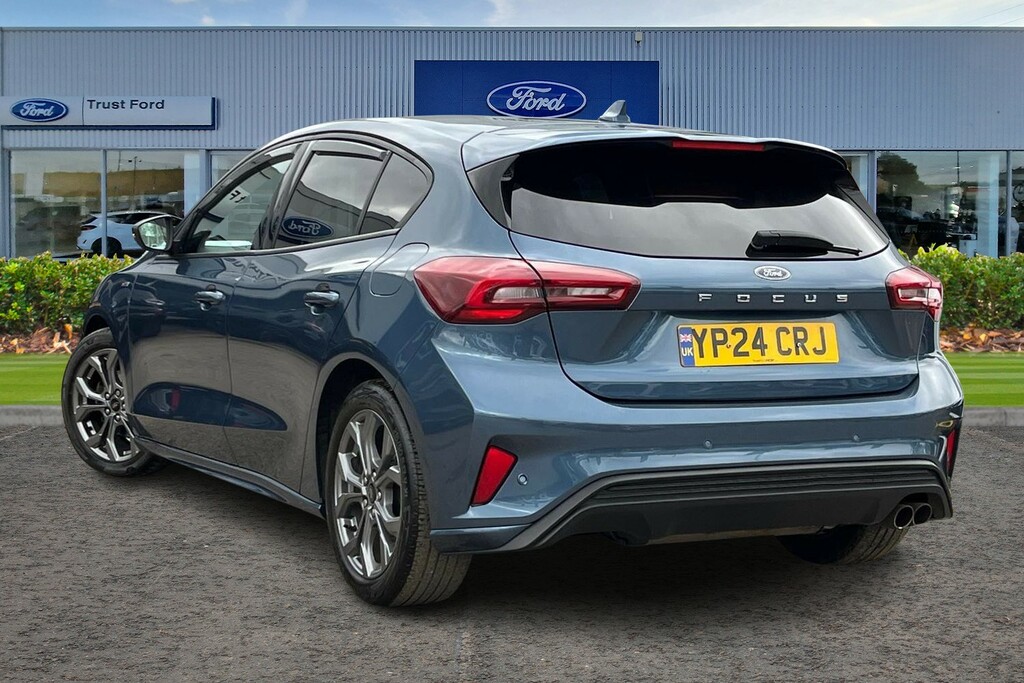 Ford Focus 1.0T Ecoboost Mhev St-line Hatchback Hy YP24CRJ Blue #2