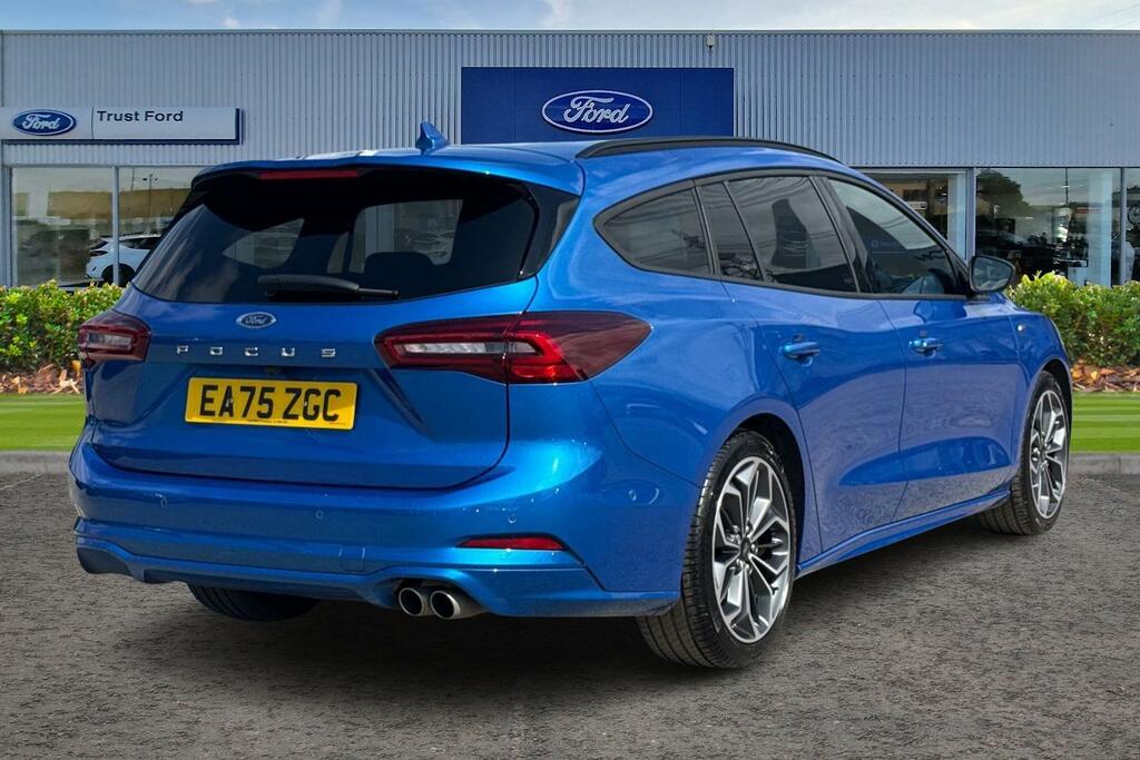 Ford Focus 1.0 Ecoboost Hybrid Mhev St-line X Edition 5Dr- Wi EA75ZGC Blue #4