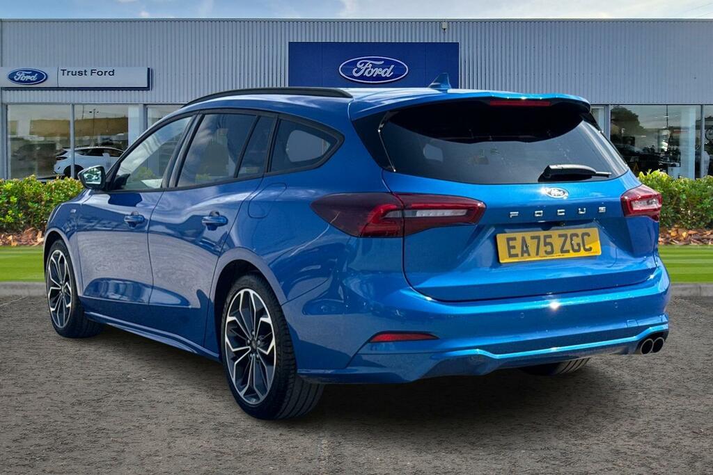 Ford Focus 1.0 Ecoboost Hybrid Mhev St-line X Edition 5Dr- Wi EA75ZGC Blue #2