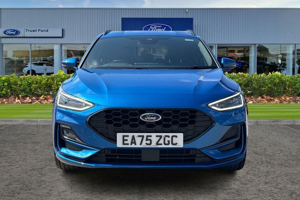 Ford Focus 1.0 Ecoboost Hybrid Mhev St-line X Edition 5Dr- Wi EA75ZGC Blue #6