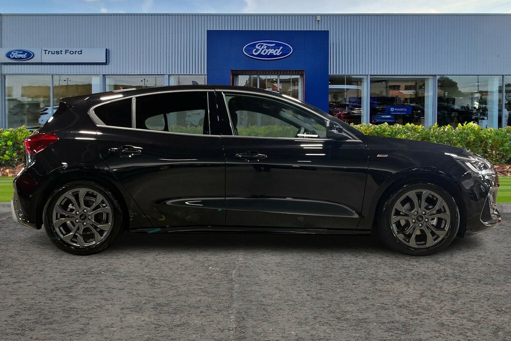 Ford Focus 1.0T Ecoboost Mhev St-line Hatchback Hy EA75KHE Black #3
