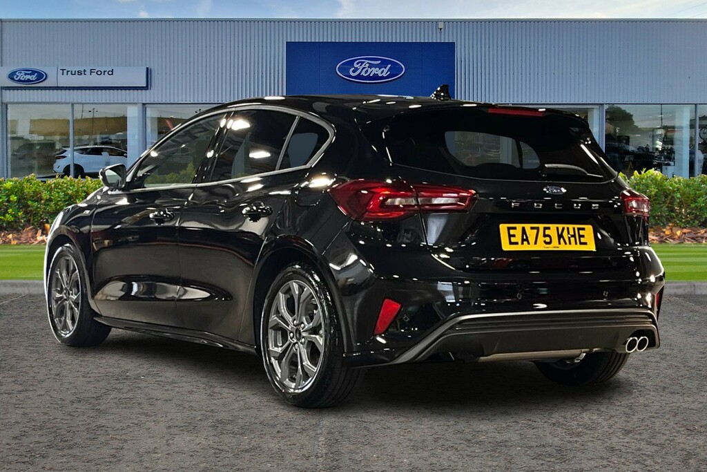 Ford Focus 1.0T Ecoboost Mhev St-line Hatchback Hy EA75KHE Black #2