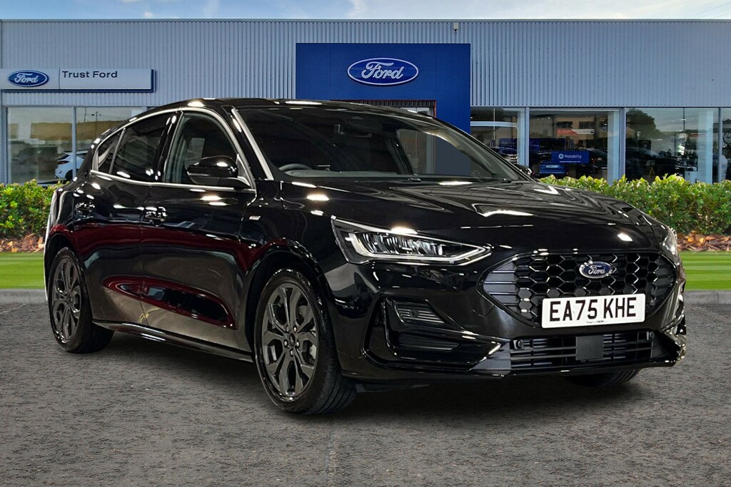 Ford Focus 1.0T Ecoboost Mhev St-line Hatchback Hy Black
