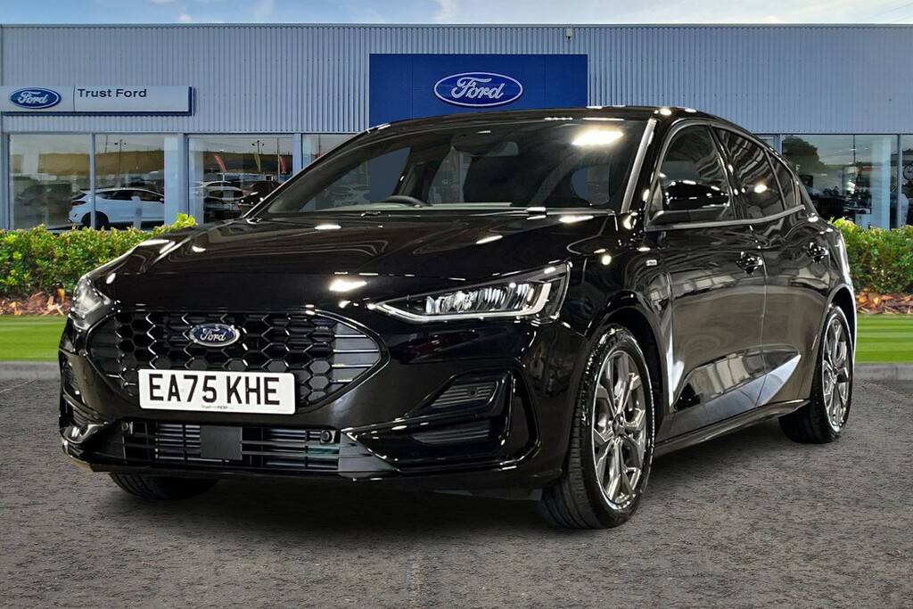 Ford Focus 1.0T Ecoboost Mhev St-line Hatchback Hy EA75KHE Black #5