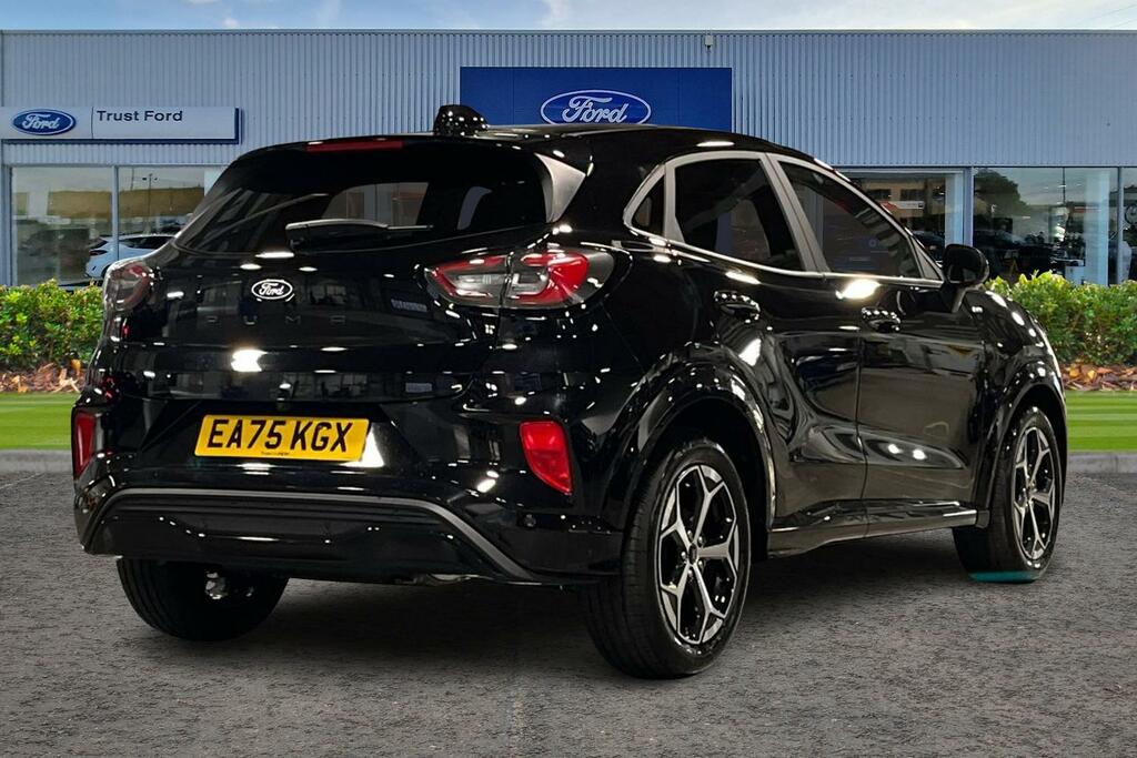 Ford Puma 1.0T Ecoboost Mhev St-line Suv Hybrid M EA75KGX Black #4
