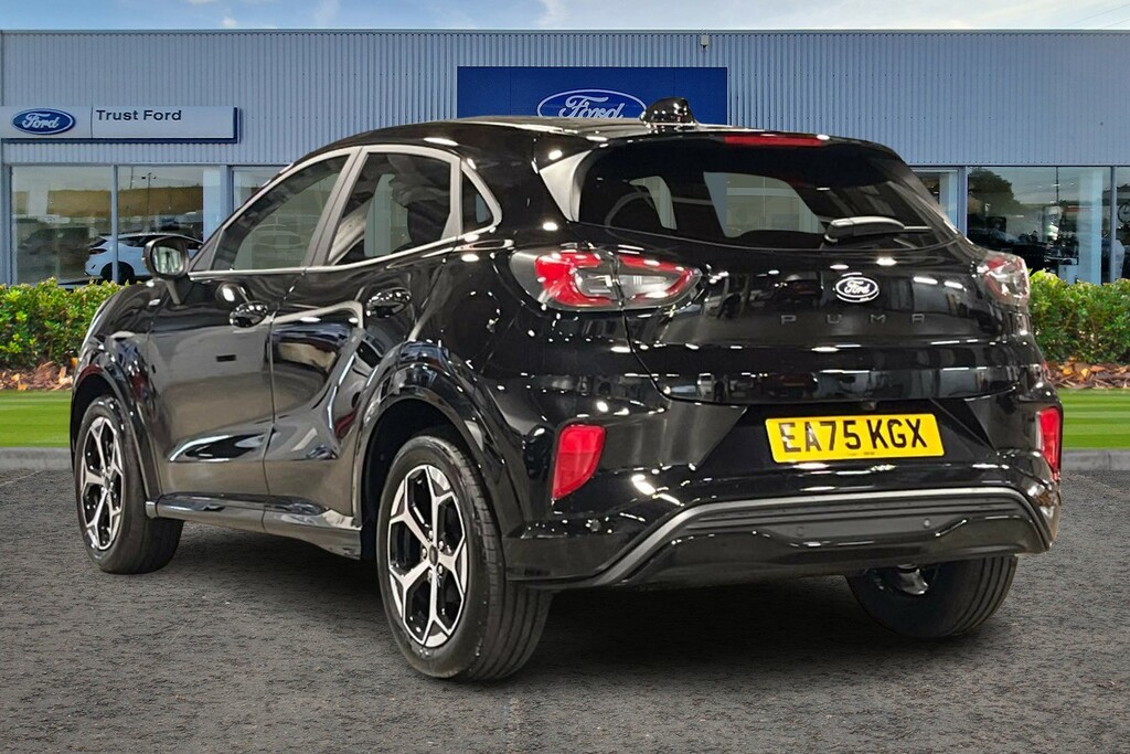 Ford Puma 1.0T Ecoboost Mhev St-line Suv Hybrid M EA75KGX Black #2