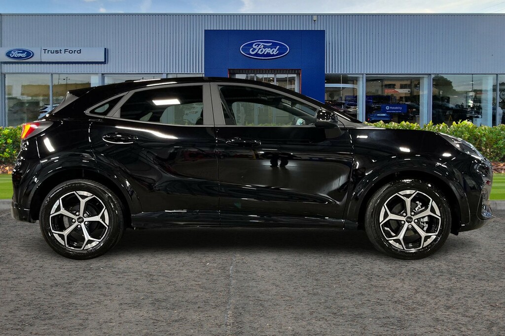 Ford Puma 1.0T Ecoboost Mhev St-line Suv Hybrid M EA75KGX Black #3