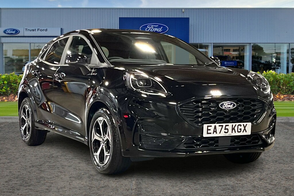 Ford Puma 1.0T Ecoboost Mhev St-line Suv Hybrid M Black