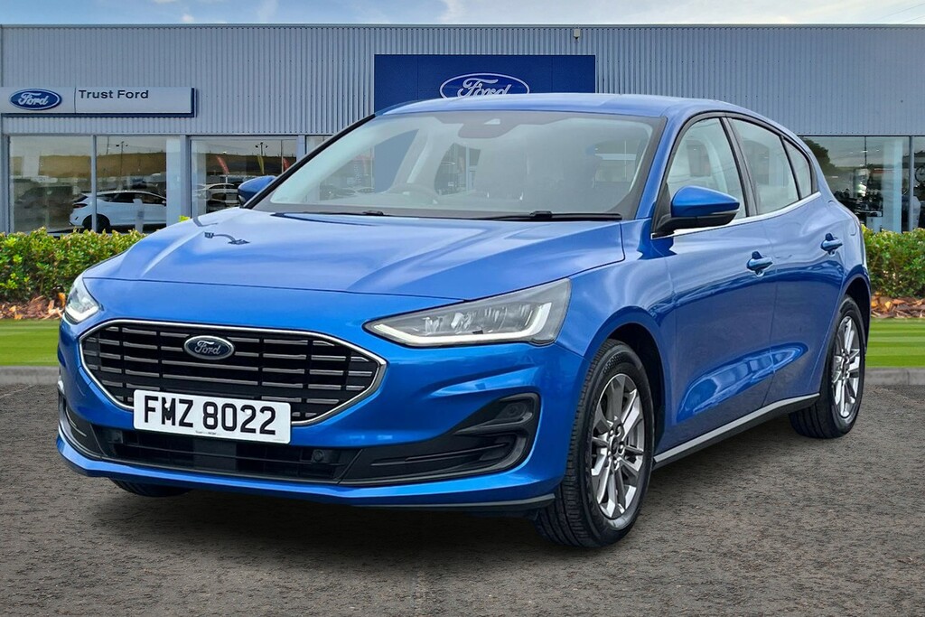 Ford Focus 1.0T Ecoboost Mhev Titanium Ex Demo 13.2 I FMZ8022 Blue #5