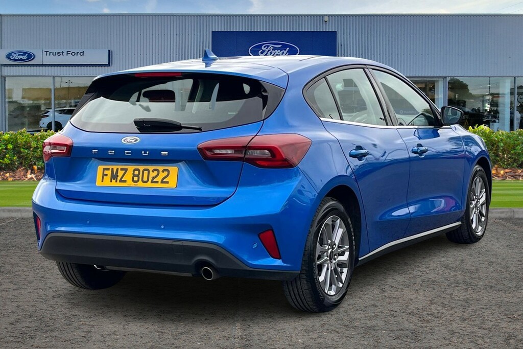 Ford Focus 1.0T Ecoboost Mhev Titanium Ex Demo 13.2 I FMZ8022 Blue #4