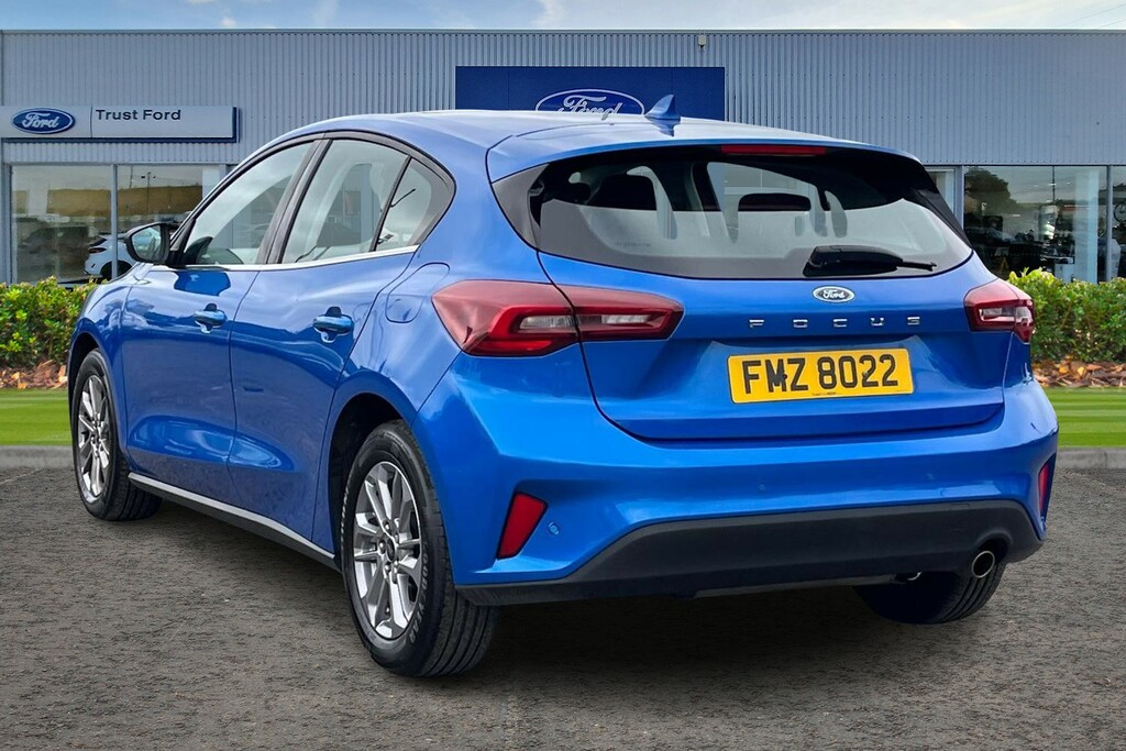 Ford Focus 1.0T Ecoboost Mhev Titanium Ex Demo 13.2 I FMZ8022 Blue #2