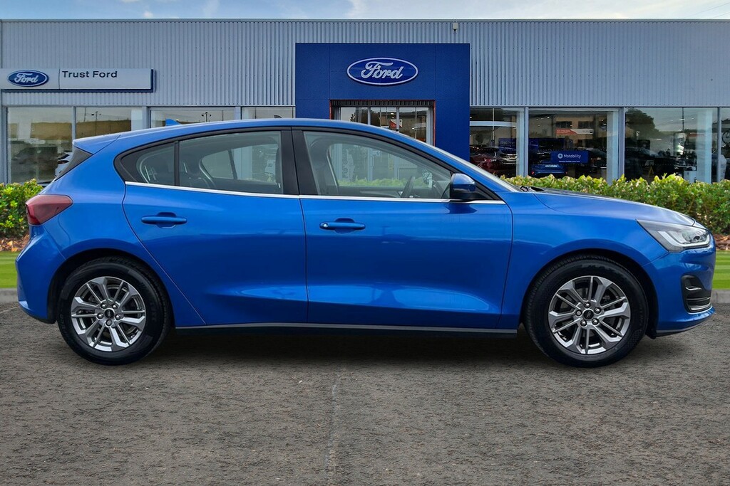 Ford Focus 1.0T Ecoboost Mhev Titanium Ex Demo 13.2 I FMZ8022 Blue #3