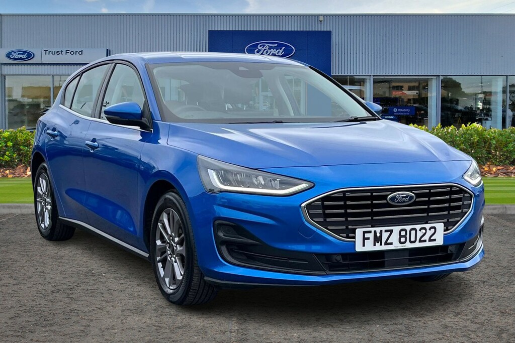 Ford Focus 1.0T Ecoboost Mhev Titanium Ex Demo 13.2 I Blue