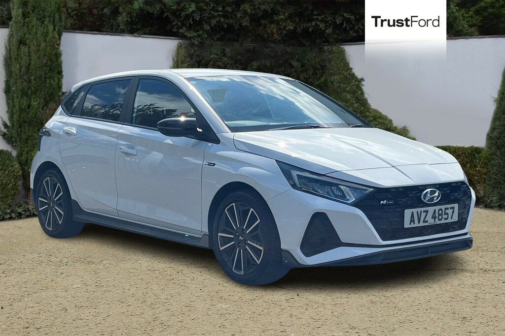 Hyundai I20 1.0T Gdi 48V Mhd 120 N Line Dct - Reversing Ca White