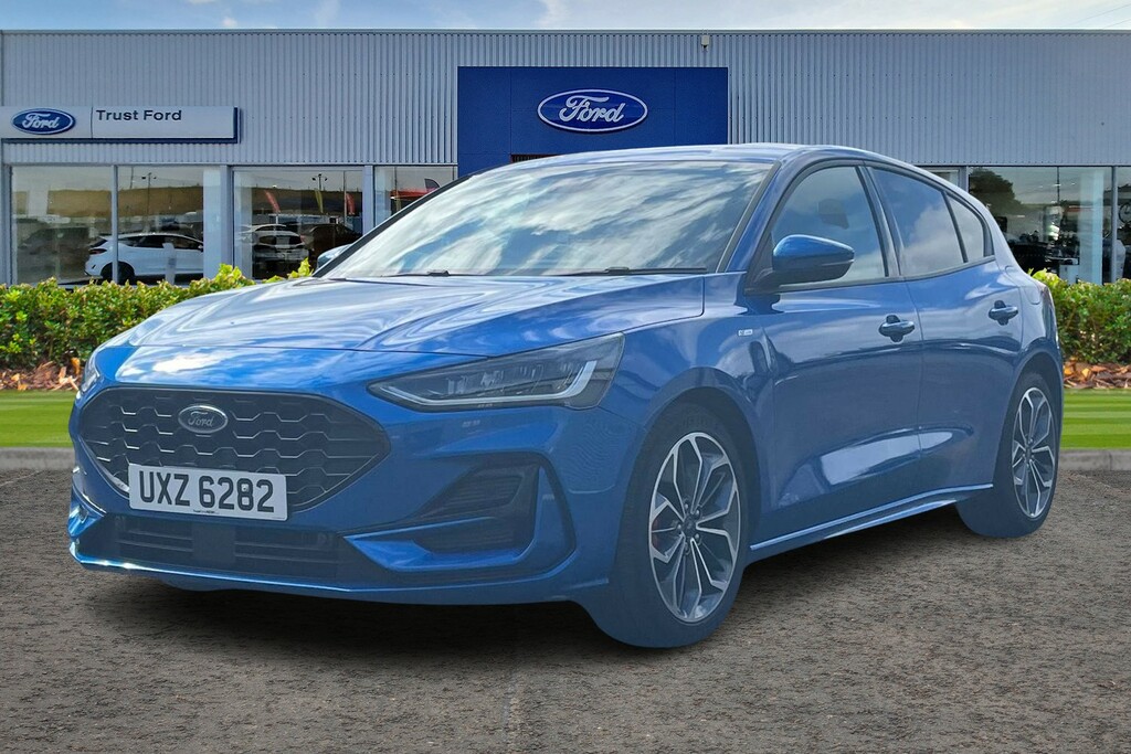 Ford Focus 1.0 Ecoboost Mhev St-line X Hatchback H UXZ6282 Blue #5