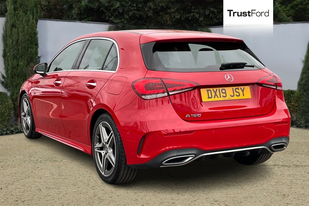 Mercedes-Benz A Class 1.3 A180 Amg Line Premium Hatchback 7 DX19JSY Red #2