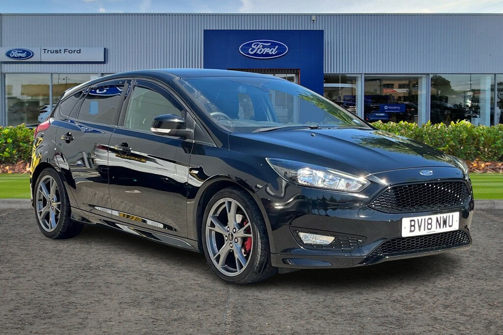 Ford Focus St-line X Rear Parking Sensors Sync 3 Touchscr Black