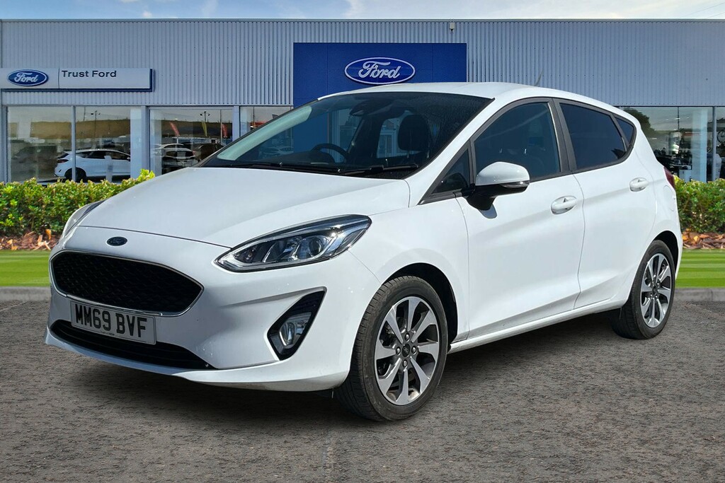 Ford Fiesta Trend Low Mileage Sync 3 Touchscreen Navigatio MM69BVF White #5