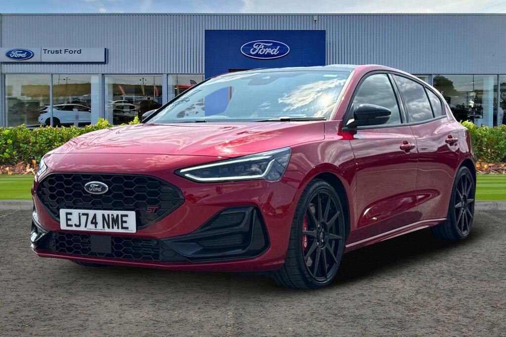Ford Focus 2.3 Ecoboost St 5Dr- With Blind Spot Information S EJ74NME Red #5