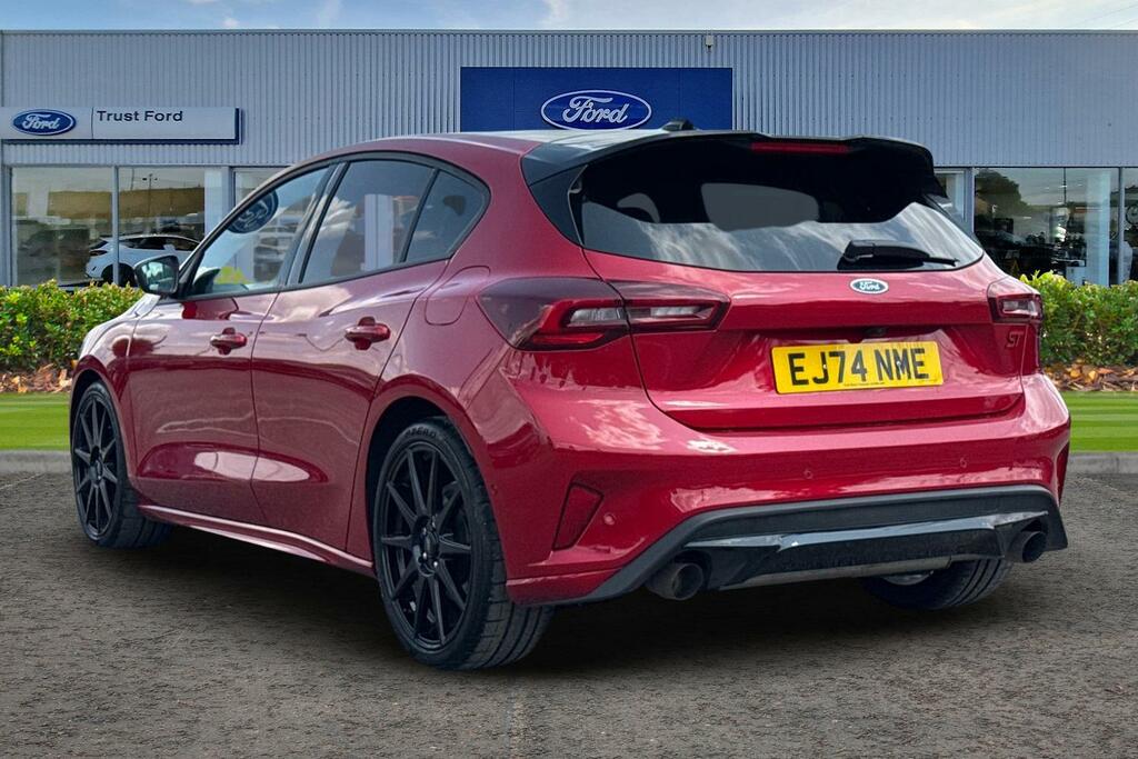 Ford Focus 2.3 Ecoboost St 5Dr- With Blind Spot Information S EJ74NME Red #2