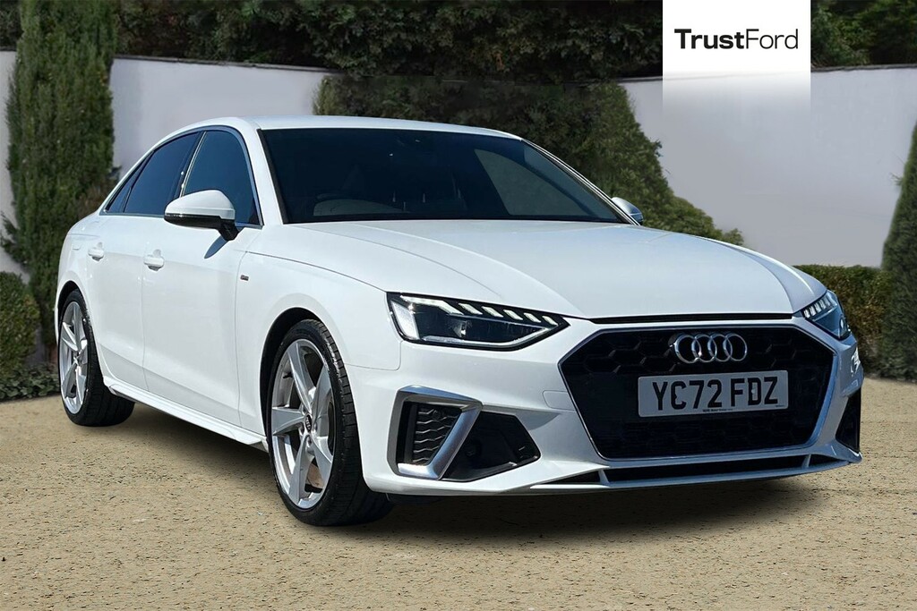 Audi A4 35 Tfsi S Line S Tronic - Heated Seats Reversi White