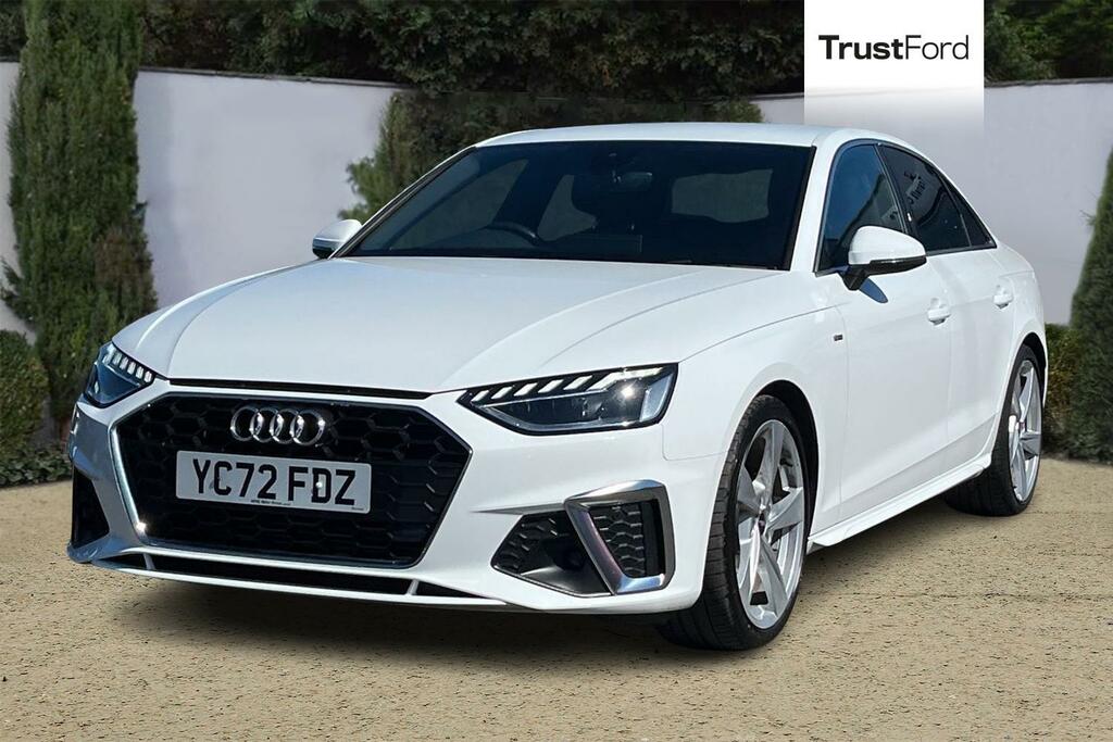 Audi A4 35 Tfsi S Line S Tronic - Heated Seats Reversi YC72FDZ White #5