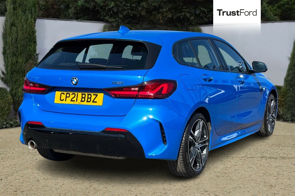 BMW 1 Series 1.5 118I M Sport Hatchback Dct Euro 6 CP21BBZ Blue #4