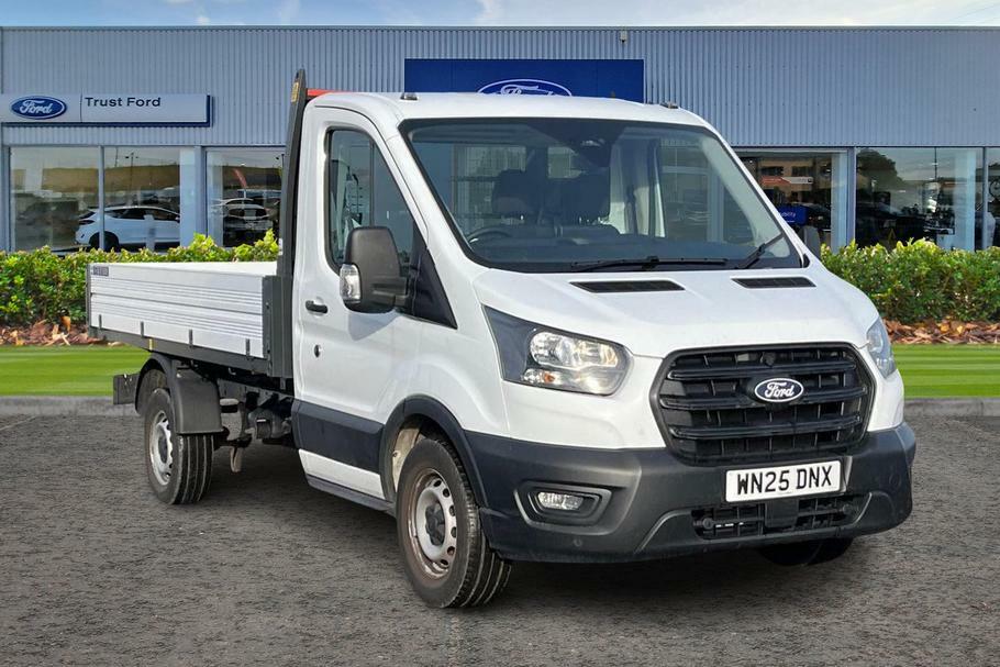 Ford Transit Custom 350 Leader L2 Mwb Single Cab Tipper Rwd 2.0 Ecoblu WN25DNX White