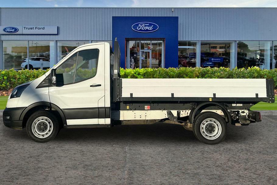 Ford Transit Custom 350 Leader L2 Mwb Single Cab Tipper Rwd 2.0 Ecoblu WR25CKO White #3