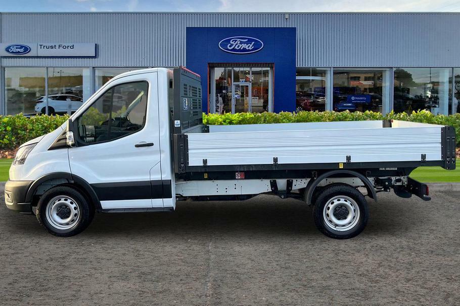 Ford Transit Custom 350 Leader L2 Mwb Single Cab Tipper Rwd 2.0 Ecoblu WP25KAE White #4